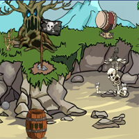 Free online html5 games - Games2Jolly Skeleton Rescue game 
