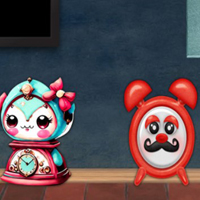 Free online html5 games - 8b Find Tick Tock Clock game 