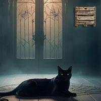 Free online html5 escape games - Black Cat Escape