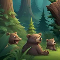 Free online html5 games - G4K Forest Bear Escape game 