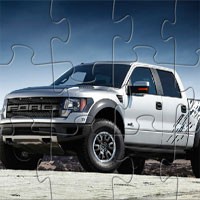 Free online html5 games - Ford F150 Jigsaw game 