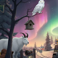 Free online html5 escape games - Lights of the North