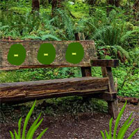 Free online html5 games - Big Wooden Bench Forest Escape game 