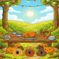 Free online html5 escape games - Wow The Enchanted Pumpkin Forest