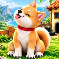 Free online html5 escape games - Rescue the Little Shiba