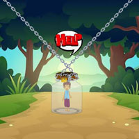Free online html5 games - Wow Save Bottle Trapped Boy game 