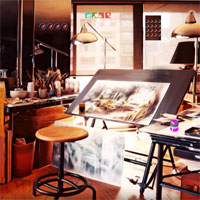 Free online html5 games - Top10NewGames Escape From Artist Room game 