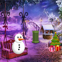 Free online html5 games -  Games4King Christmas Snowman Rescue game 