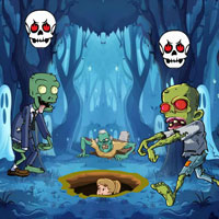Free online html5 escape games - Wow Girl Escape Zombies Surrounding