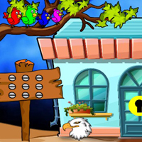 Free online html5 games - G2J Barred Owl Escape game - Games2rule 