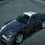 Free online html5 games - Alfa Romeo Police Puzzle game 