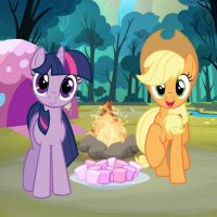 Free online html5 games - My Little Pony Camp Fun game 