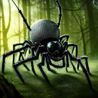 Free online html5 games -  Spider Web Nature Forest Escape HTML5 game 