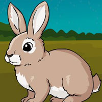 Free online html5 games - G2J Brush Rabbit Escape game 