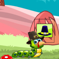 Free online html5 games - G2M Thanksgiving Caterpillar Escape game 