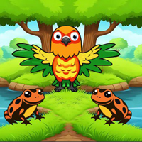 Free online html5 escape games - Wow Parrot Reach Out The Hut