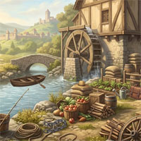 Free online html5 escape games - Old Watermill