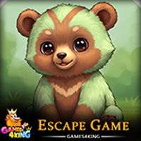 Free online html5 escape games -  Little Bear Escape Game