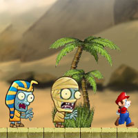 Free online html5 games - Mario Egypt Run game 