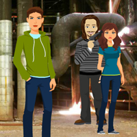 Free online html5 games - Kidnapper Factory Escape game 