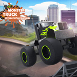 Free online html5 games - Monster Truck Ultimate Playground game - Games2rule 