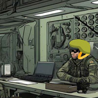 Free online html5 escape games - Military Base Escape