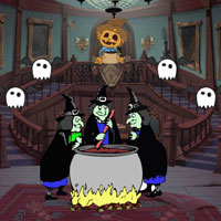 Wow Flee Trapped Witchs House