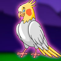 Free online html5 escape games - Cockatiel Bird from Cage