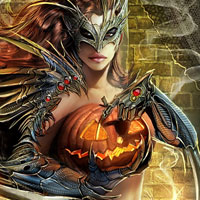 Free online html5 games - Pumpkin Girl Difference game - Games2rule 