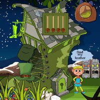 Free online html5 games - G2J Find The Elf Leather game 