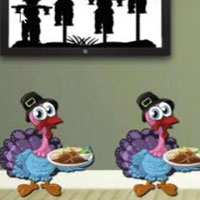 Free online html5 games - 8b Thanksgiving Cute Pumpkin game 