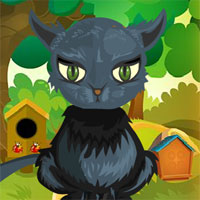 Free online html5 games - G4K Black Cat Rescue 2 game - Games2rule 