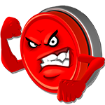 Free online html5 games - Angry Red Button game 