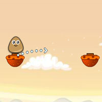 Free online html5 games - Jump Pou Jump game 