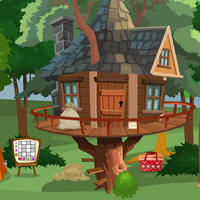 Free online html5 games - Lovely White Cat Escape game 