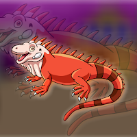 Free online html5 games - G2J Orange Iguana Escape game - Games2rule 
