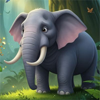 Free online html5 escape games - Lonely Elephant Escape Game