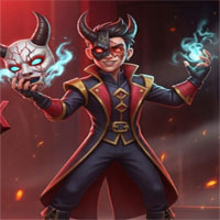 Free online html5 escape games - Demon Mask Performer Escape