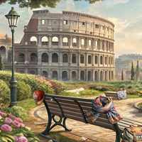 Free online html5 escape games - Rome in a Day