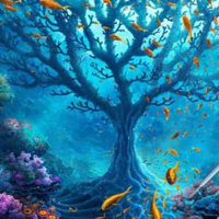 Free online html5 games - Seahorse Family Escape HTML5 game 