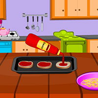 Free online html5 games - Cooking Mummy Pizza game 