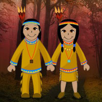 Free online html5 games - Thanksgiving Tribe Pair Escape HTML5 game - Games2rule 