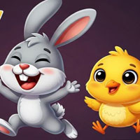 Free online html5 escape games - Jolly Bunny And Chick Escape