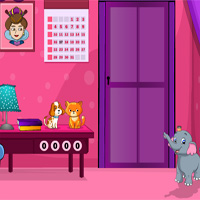 Free online html5 games - DressUp2Girls Girls Room Escape 5 game 
