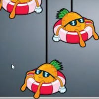 Free online html5 games - 8b Find Cool Pineapple game 