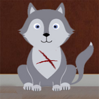 Free online html5 games - 8BGames Wolf Pup Escape 2 game 