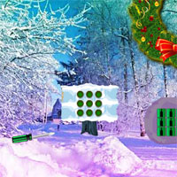 Free online html5 games - Wow Christmas Wreath Forest Escape game - Games2rule 