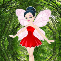 Free online html5 games - Butterfly Girl Forest Rescue game 