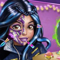 Free online html5 games - Descendants Wicked Makeover game 