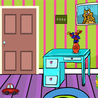 Free online html5 games - GenieFunGames Kids Play Room Escape game - Games2rule 